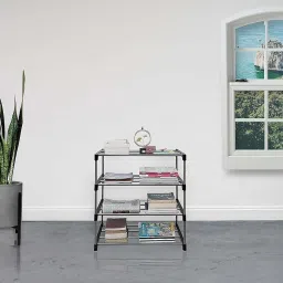 Metal Open Book Shelf-10