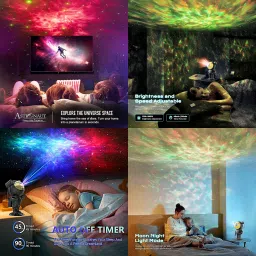 prime assure Astronaut Projector Lamp - Space Projection Light, Galaxy Projector For Room Night Lamp image 5