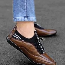 Synthetic Leather |Lightweight|Comfort|Summer|Trendy|Walking|Outdoor|Daily Use Sneakers For Men-image-55