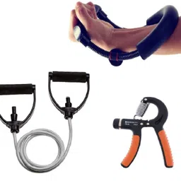 dr pacvu Set 3|Toning Tube,Wrist Excercise for Increase forearm Strength,Gun Hand Gripper Fitness Accessory Kit Kit-picture-37