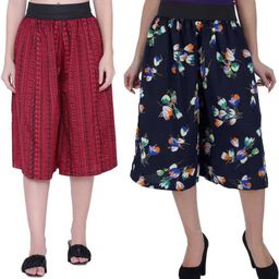 prabhnoor Women Multicolor Capri-picture-32