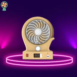 Clairbell Wind Rechargeable Table Fan with Strong Airflow For Home/Office/TravelD224 Wind Rechargeable Table Fan with Strong Airflow For Home/Office/TravelD224 USB Fan-image-19