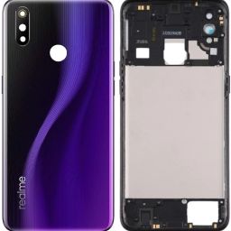 Sandreezz Realme 3 Pro (with Proper Logo) (With Middle Ring & Side Volume Power Buttons) Full Panel-image-4