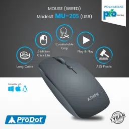 PRODOT Set of 3 High-Performance Floated Key Keyboard And Mouse Combo With USB Hub Combo Set image 4