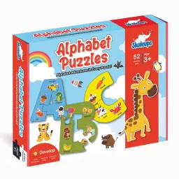 Alphabet Easy Learning Puzzle Toy, STEM, Montessori Alphabet Jigsaw Puzzle Toys-picture-13