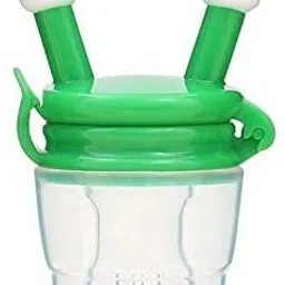Nibbler, Soother for Babies | Pacifier for New Born Baby | Silicone Fruit and Juice Feeder Kids Nipple Pacifier for Fruit Vegetable BPA Free (Green) Soother-12
