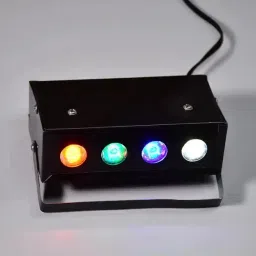 Mini Focus RGB LED Lamp – Ideal for Temple, Party & Birthday Use Disco Ball Set-image-9