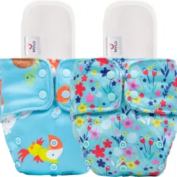 Baby Leak-Proof Baby Cloth Diaper | Reusable, Washable & Adjustable, 3M-3Y-picture-23