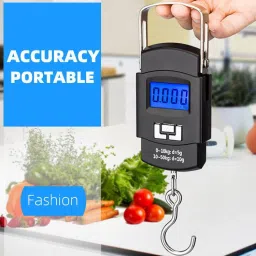 ACU-CHECK LCD Display Digital Electronic Weight Luggage Weighing Scale Hanging Scale Weighing Scale image 2