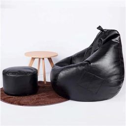 4XL Bean Bag With Footrest Bean Bag ChairWith Bean Filling-26