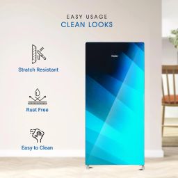 haier 190 L Direct Cool Single Door 4 Star Refrigerator with Base Drawerwith Large Storage Space1 Hour Icing Technology image 4