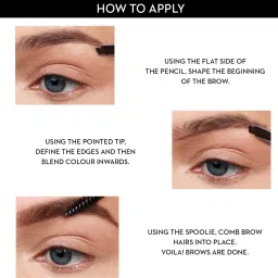 sugar cosmetics Arch Arrival Brow Definer - 02 Taupe Tom image 2