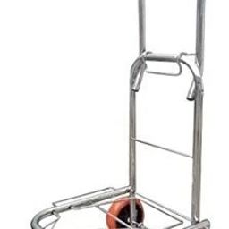 4 Wheel Portable Folding Small Cart Luggage Cart Trolley Luggage Trolley-image-6