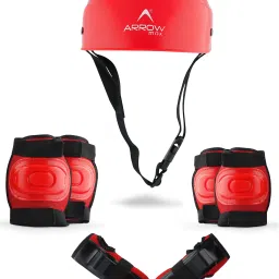 arrowmax PROTECTIVE SET HELMET ELBOW KNEE PALM GUARD KIT FOR KIDS SAFETY GUARD COMBO Skating Guard Combo image 2