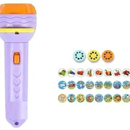 Mini 3 Slide 24 Pattern Light Projector tourch for Kids Students Learning FE001-6