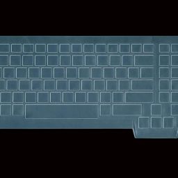 Saco Transparent,TPU Skin Keyboard Cover for 15.6 Inch Laptop (15-CE011DX 15-CE013DX) HP OMEN 15-CE051NR 15-CE015DX 15-CE018DX 15-CE019DX 15-CE198WM 15-CE071TX Keyboard Skin-image-9