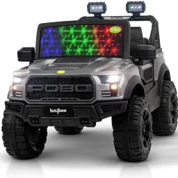 Bronco Rechargeable Jeep for Kids, Ride on Toy Kids Car with Bluetooth, Music Jeep Battery Operated Ride On-image-61
