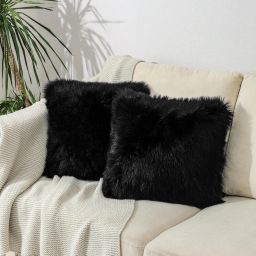 Microfibre Solid Cushion Pack of 2-image-34