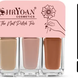 Long Lasting Gel Nail Polish Trio|Intense Color and Metallic Finish|Quick Dry (Shade - 11)-27