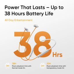 realme Buds Wireless 5 with 50dB ANC, 360 degree Spatial Audio, IP55 and 38hrs Playback Bluetooth Headset image 4