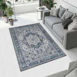 maa home concept Persian Velvet 5 X 3 Feet Machine Made Carpet-picture-25