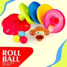Rolling and Swirling Ramp Drop Toy for Kids-20