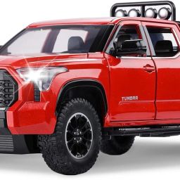 1:32 Toyota Tundra Alloy Car Off-Road Model Pickup Toy Car for Boys Diecast-image-19