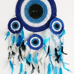 Ring Handmade Beaded Feather Dream Catcher for Wall Hanging, Home, Office Feather Dream Catcher-image-94