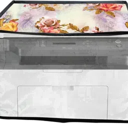 LoomStar for HP Laser MFP 1188nw Cream FLower Printer Cover-11