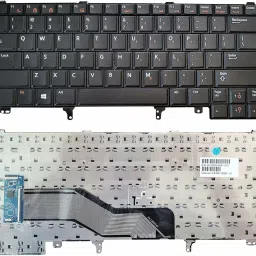 WISTAR Keyboard Without Backlit Compatible with Dell Latitude E5420 E5430 E6220 E6320 E6330 E6420 E6430 E6440 Series Laptop Keyboard Replacement Key image 2