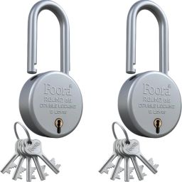 Round 65 LS (Long Shackle) - With 5 Keys | Pack Of 2 Padlock-image-40