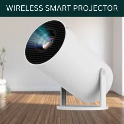 CLAIRBELL Smart (Projector) 1080P & 4K Support Rotatable Design With Netflix/Prime etcK348 (4500 lm / 1 Speaker / Wireless / Remote Controller) Portable Projector-13