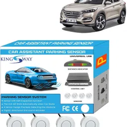White Reverse Parking Sensors for Tucson 2009 to 2015 White Reverse Parking Sensors for Tucson 2009 to 2015 Parking Sensor-35