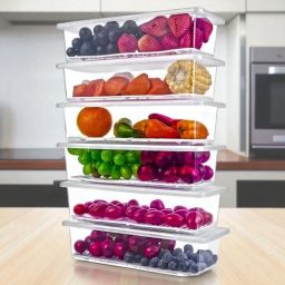 Plastic Fridge Container - 1500 ml-image-111