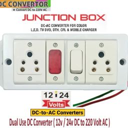 12 Volt DC Converter Plastic Body 12-24 Volt DC Converter Dual Voltage Use 12v / 24v DC to AC Dual USB AC Sockets Square Wave Inverter-37