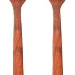 Handicrafts Wooden Hand Made Soup Serving LADLE Pair of 2 Wooden Serving Spoon Set (Pack of 2) Wooden Serving Spoon Set-20