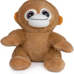 Monkey Stuffed Animal Soft Cuddly Perfect for Child - 9 inch-image-57