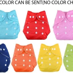 carechimp Wetfree Reusable Washable Cotton Diaper For Baby Cloth Diapers, 5 Layer Bamboo Charcoal Inserts Liners Natures Cloth Diaper Liner Insert Combo(3-16 KGS, 0-24 Months) image 2