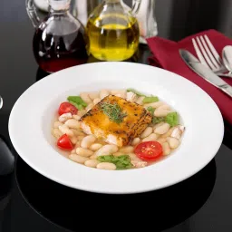 Deep Pasta Plate Set of 3 Pcs,(Plain, Snow White),9 inch, Soup Plate, Opalglass, Dinner Plate-image-61