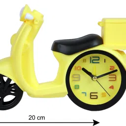 kadio Analog Yellow Clock image 3
