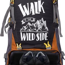 Travel bag trekking bag mountaineering bags Rucksack - 55 L-image-62