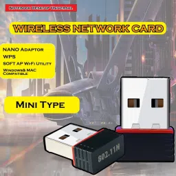 D25 950Mbps Portable High Speed Long Range Nano WiFi Dongle, Connector, Receiver 802.11B/G/N 2.0 Wireless Wi Fi 2.4GHz Wireless LAN Network Card External for PC Desktop Laptop USB Adapter image 2