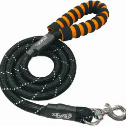 Black Night Reflective Radium Rope 16mm For Large And Medium Pets 170 cm Dog Martingale Leash-15