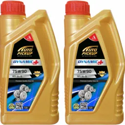 Premium Quality Combo Of 1+1 Pack Of 2 75W90 API GL-5 Dynamic Plus Gear Oil-10