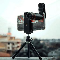 A CONNECT Z 12X Telephoto HD Universal Mobile Phone Lens Kit with Adjustable Clip Mobile Phone Lens-7