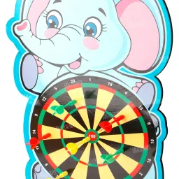 Dart Board Game Set with 6Dart Portable Hanging Toy for Kid (ElephantDartTarget) 46.7 cm Dart Board-17