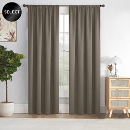 homemonde 213.36 cm (7 ft) Polyester Blackout Door Curtain (Pack Of 2)-picture-11
