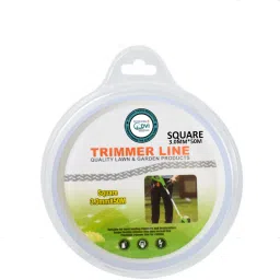 TRIMMER LINE/NYLON ROPE FOR ALL TYPES OF BRUSH CUTTER 3MM 50MTR Square shape Cordless Grass Trimmer-image-61