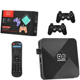 COUNTACH 30000+ Games G5 Wireless Remote Android Controller box with Wi-Fi 4K HD TV Box 64 GB with Super Mario, Crash, GTA, Zelda, Sonic, Donkey Kong, Street Fighter ETC..-picture-41