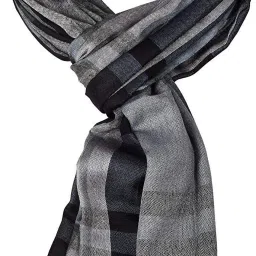 Self Design Pure Cotton Men Multicolor Stole-14